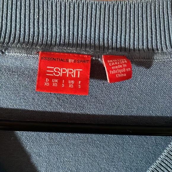 Essentials By Esprit V-neck Sweater - Picture 2 of 3